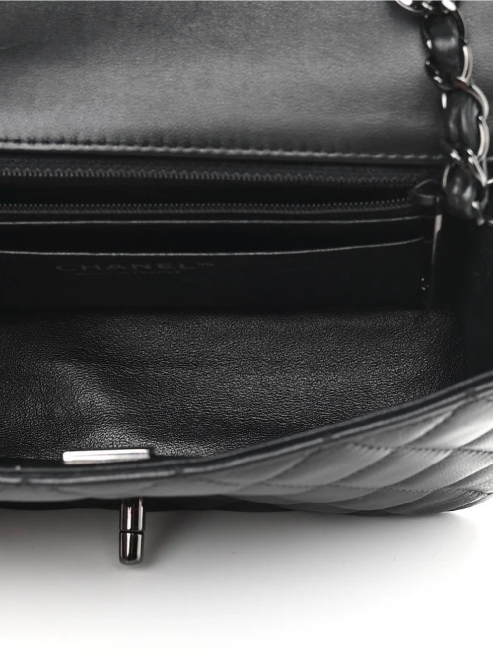 CHANEL So Black Mini flap bag - Picture 4 of 9